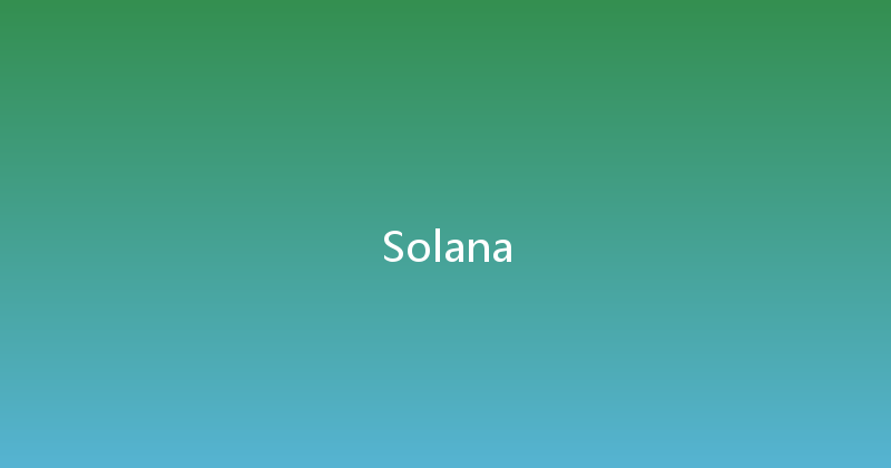 Solana 