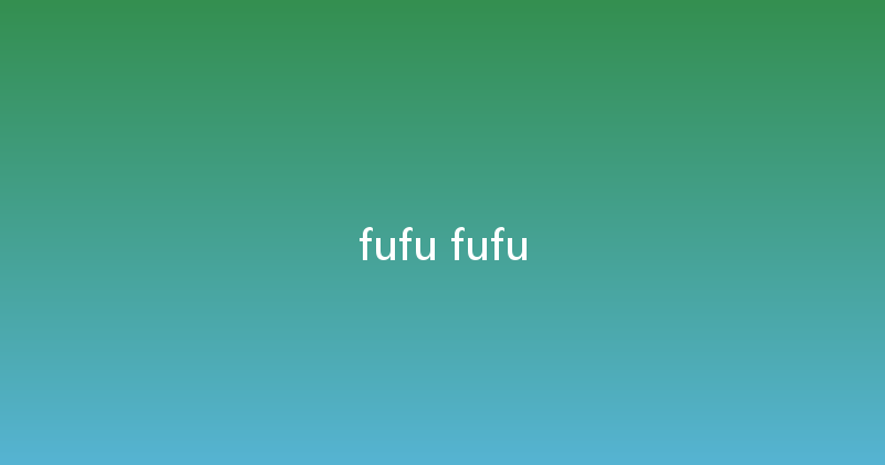 fufu fufu 
